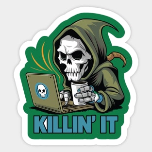 killin' it Sticker